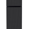 Zwarte koelkast met apart vriesvak bovenaan (Carbon Fiber Black, Medium Original, Cooler Fridge)